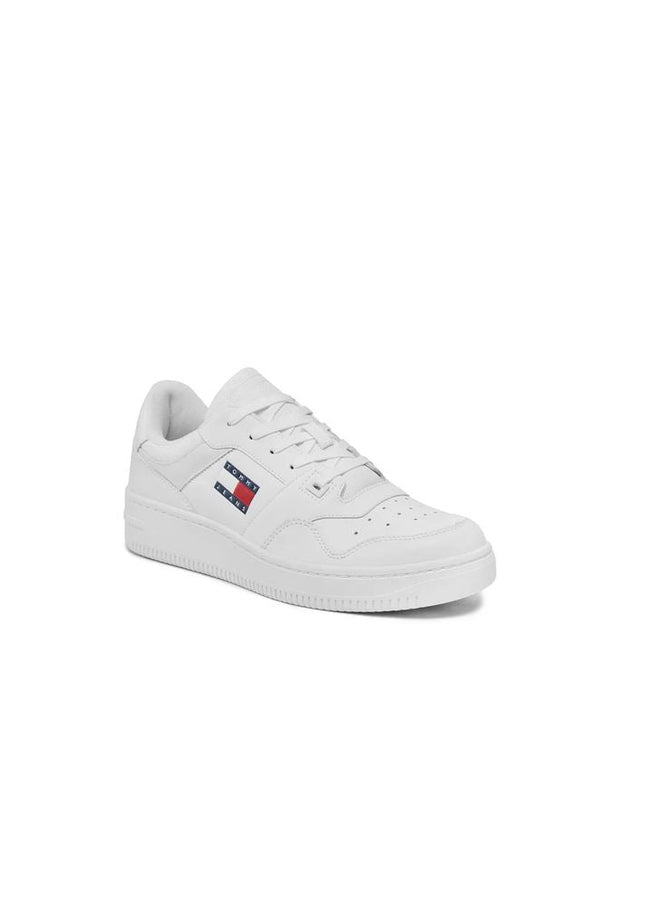 Tommy Hilfiger Jeans White Leather Sneaker