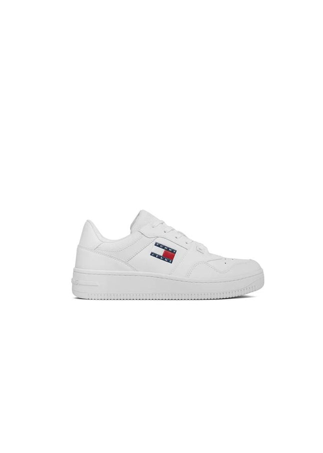 Tommy Hilfiger Jeans White Leather Sneaker