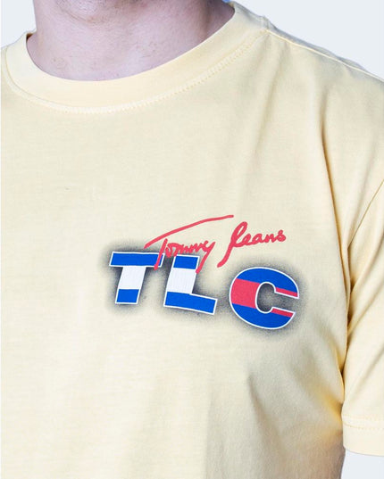 Tommy Hilfiger Jeans Yellow Cotton T-Shirt