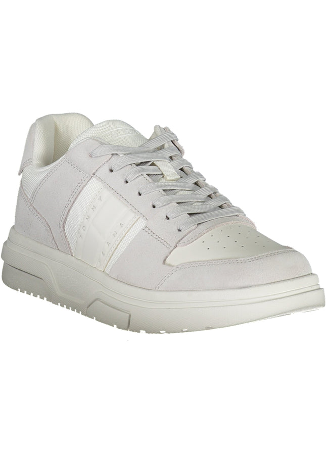 TOMMY HILFIGER MEN'S WHITE SPORTS SHOES-1