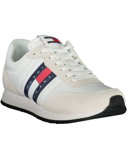 TOMMY HILFIGER MEN'S WHITE SPORTS SHOES-1