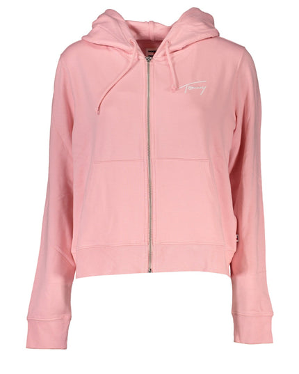 Tommy Hilfiger Pink Zipper Hoodie