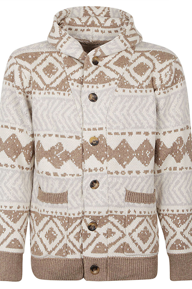 TOOCO Sweaters Beige-men > clothing > topwear-Tooco-Urbanheer