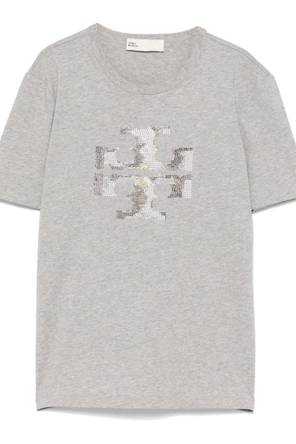 Tory Burch T-shirts and Polos Grey