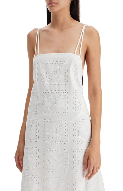 Tory Burch midi lace dress in seven