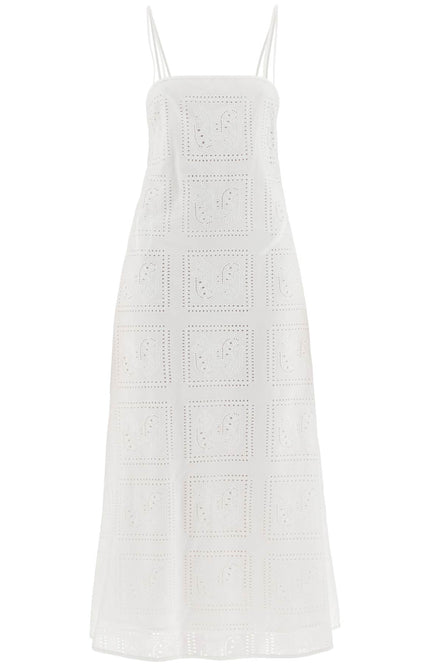 Tory Burch midi lace dress in seven