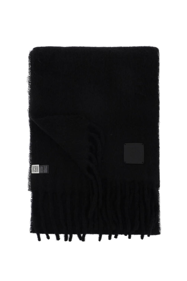 Toteme brushed wool scarf-women > accessories > scarves and gloves > scarves-Toteme-Urbanheer