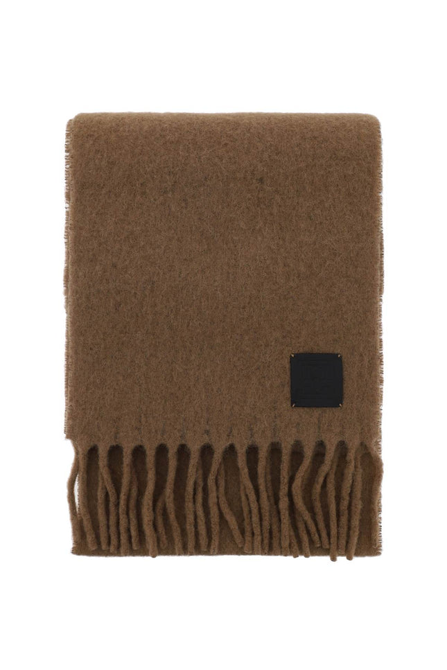 Toteme brushed wool scarf-women > accessories > scarves and gloves > scarves-Toteme-Urbanheer