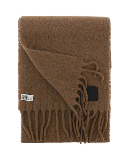 Toteme brushed wool scarf-women > accessories > scarves and gloves > scarves-Toteme-Urbanheer