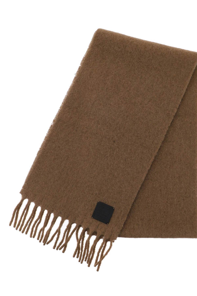 Toteme brushed wool scarf-women > accessories > scarves and gloves > scarves-Toteme-Urbanheer