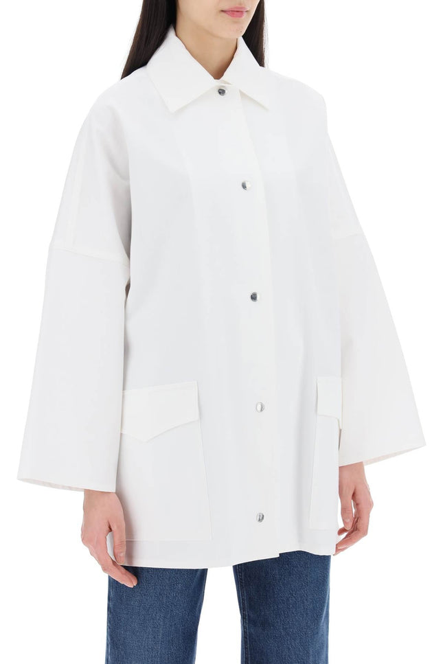 Toteme organic cotton overshirt for-women > clothing > jackets > casual jackets-Toteme-Urbanheer