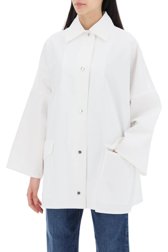Toteme organic cotton overshirt for-women > clothing > jackets > casual jackets-Toteme-Urbanheer
