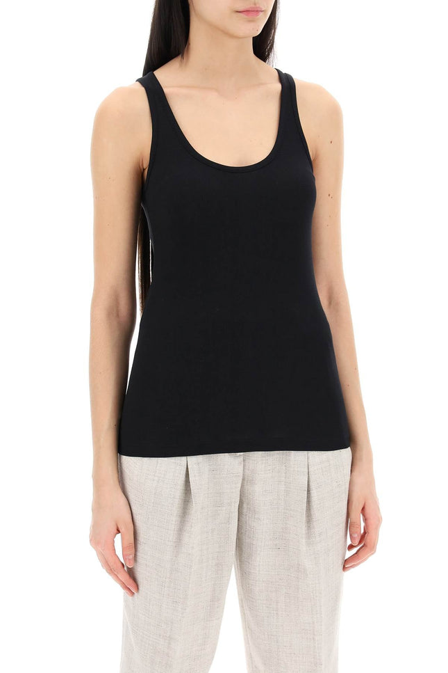 Toteme ribbed sleeveless top with-women > clothing > tops-Toteme-Urbanheer