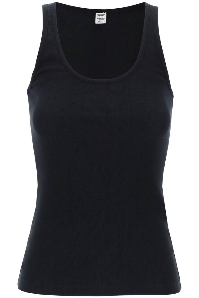 Toteme ribbed sleeveless top with-women > clothing > tops-Toteme-Urbanheer