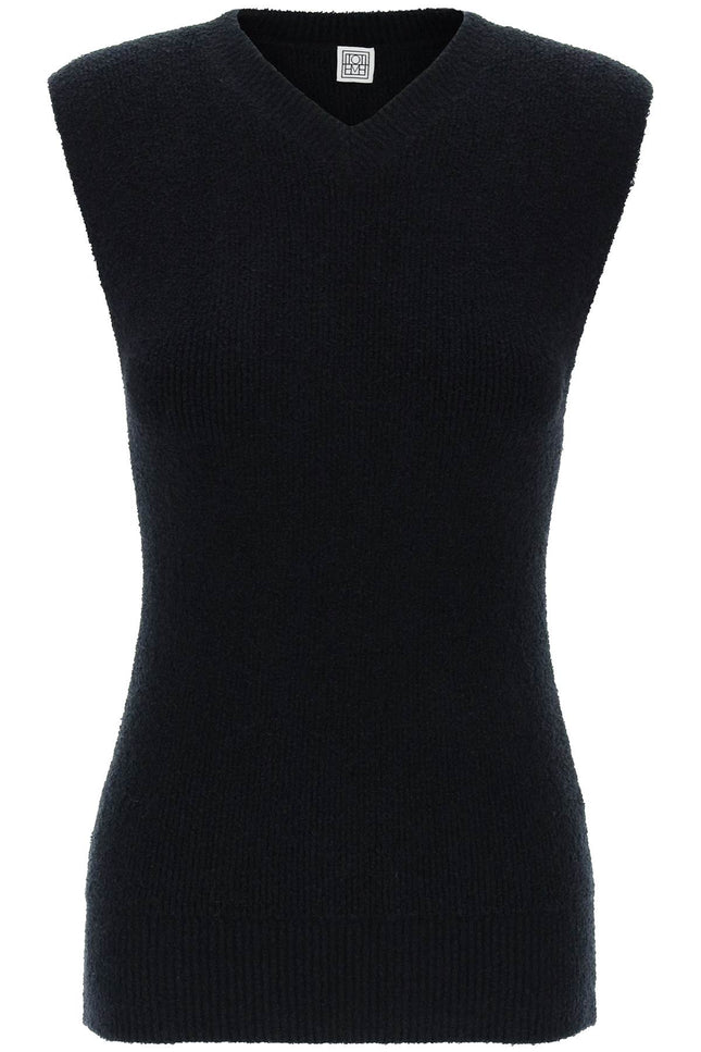 Toteme sleeveless top in terry-women > clothing > tops-Toteme-Urbanheer