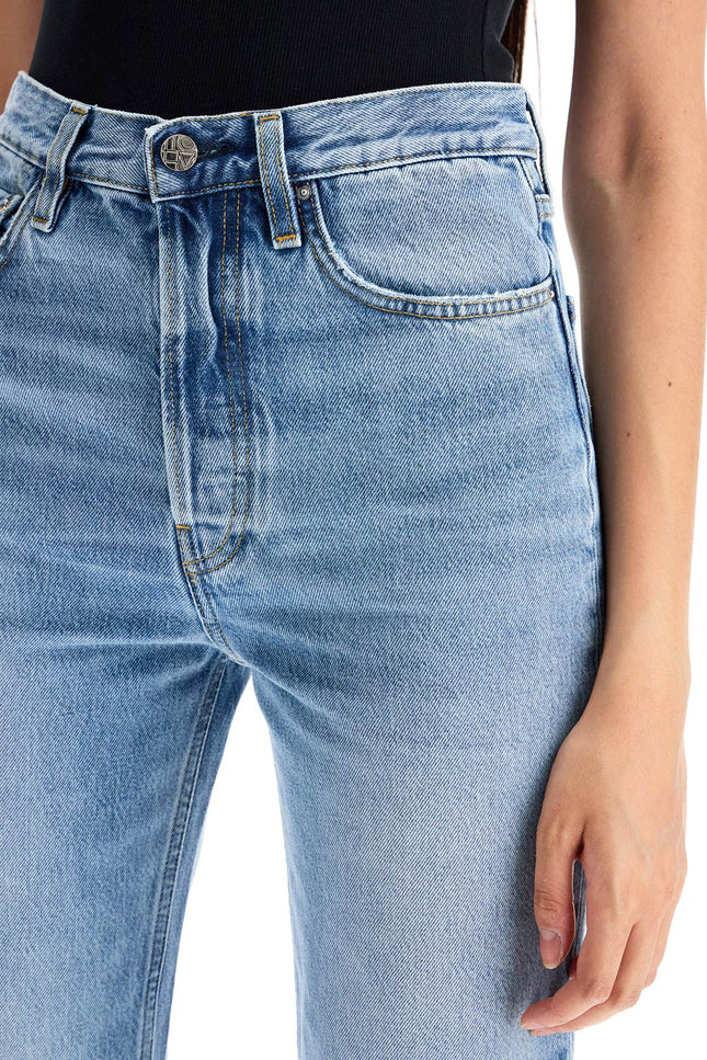 Toteme classic cut cropped jeans - Blue