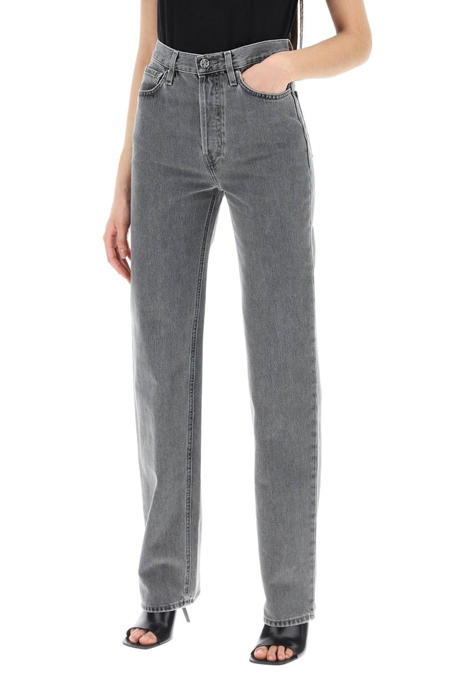 Toteme classic cut organic denim jeans with l34 length-women > clothing > jeans-Toteme-Urbanheer