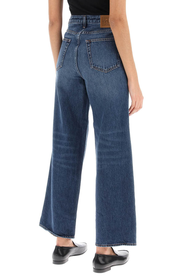 Toteme cropped flare jeans