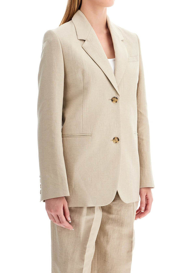 Toteme linen blend blazer for