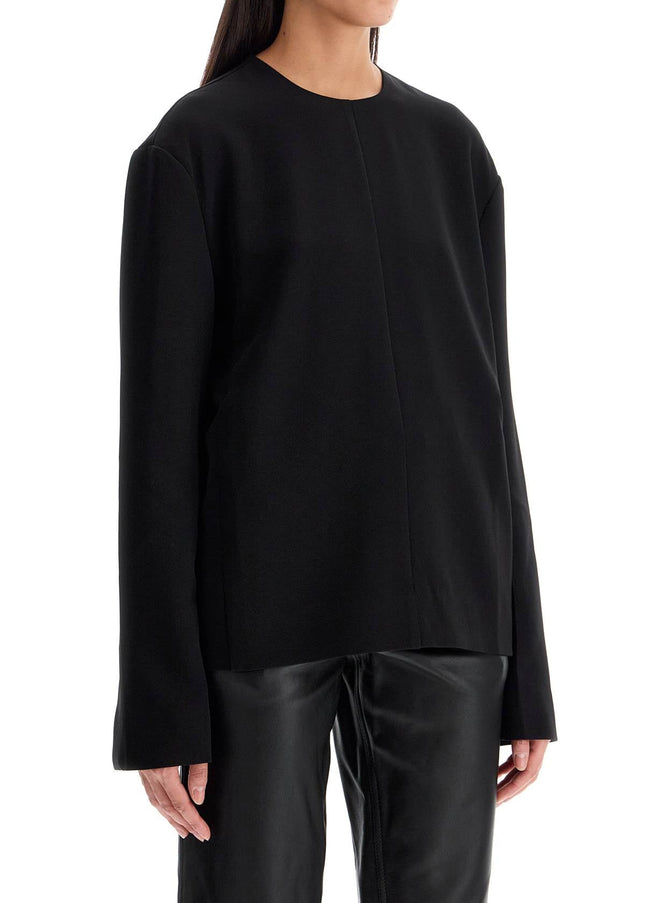 Toteme long-sleeved cady top