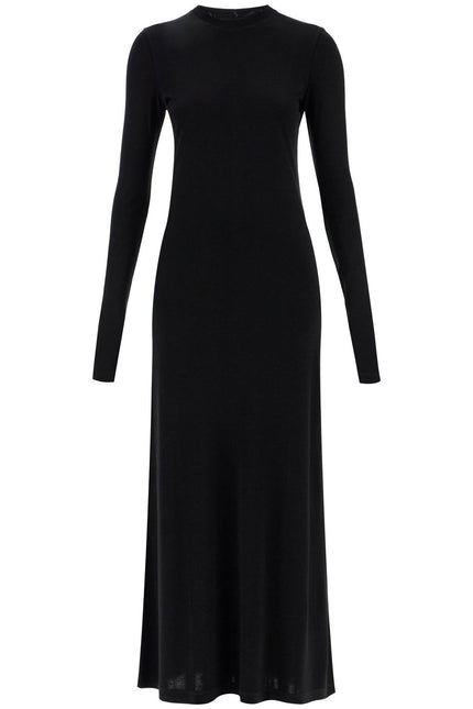 Toteme long-sleeved jersey dress - Black