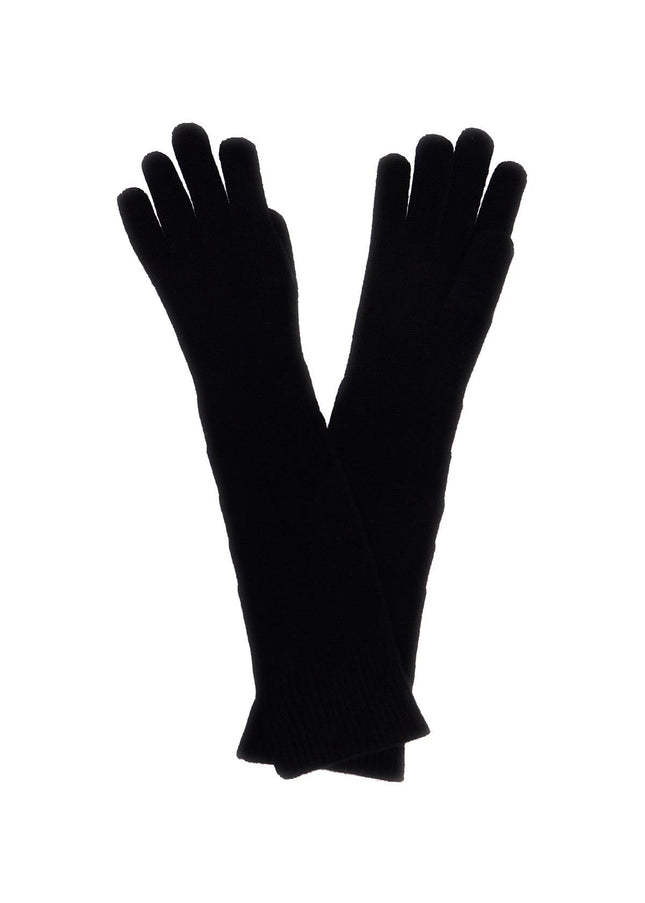 Toteme long wool and cashmere gloves