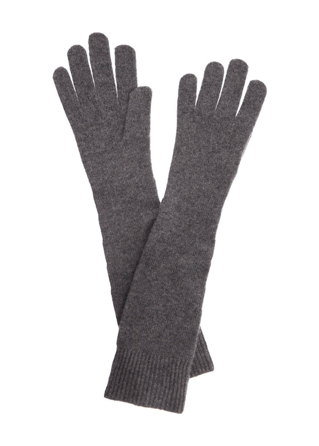 Toteme long wool and cashmere gloves