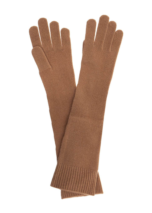 Toteme long wool and cashmere gloves