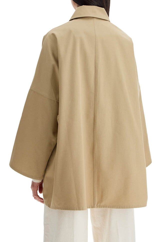 Toteme maxi cotton overshirt jacket for