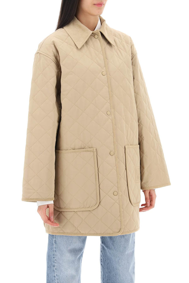 Toteme quilted barn jacket - Beige