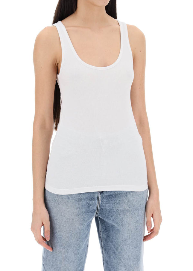 Toteme "ribbed jersey tank top with