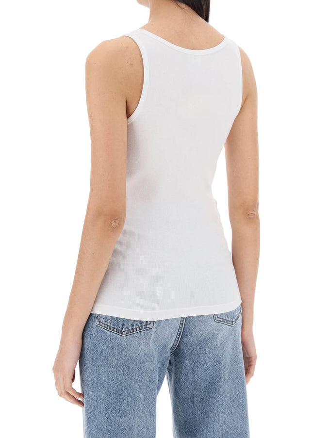 Toteme "ribbed jersey tank top with