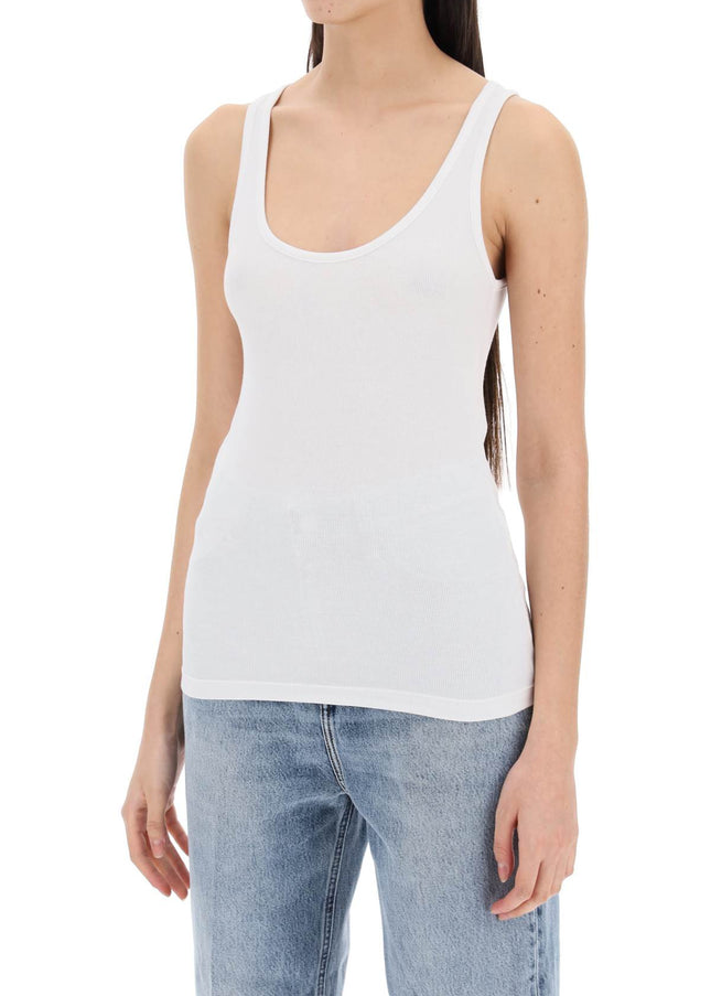 Toteme "ribbed jersey tank top with