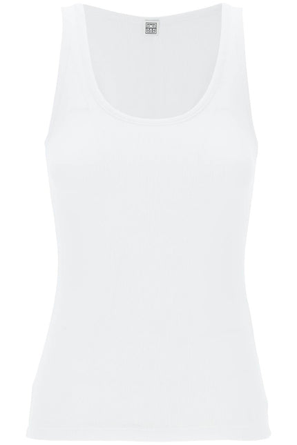 Toteme "ribbed jersey tank top with