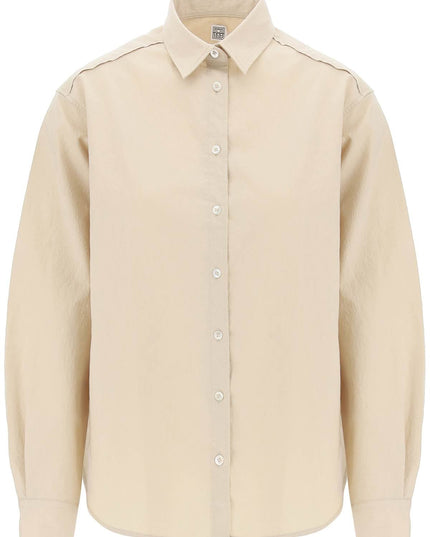 Toteme "signature crinkled fabric shirt