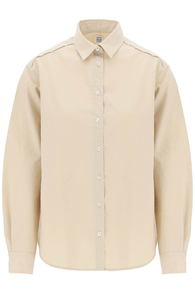 Toteme "signature crinkled fabric shirt