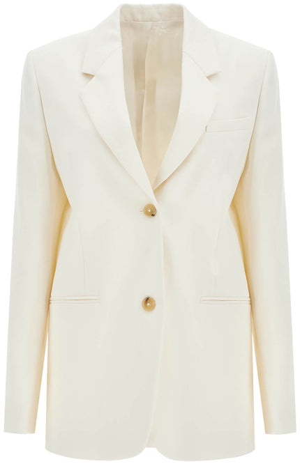 Toteme single-breasted canvas blazer