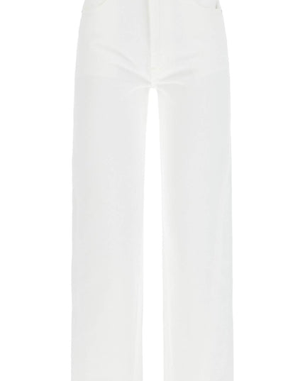 Toteme twisted seam cropped jeans - White