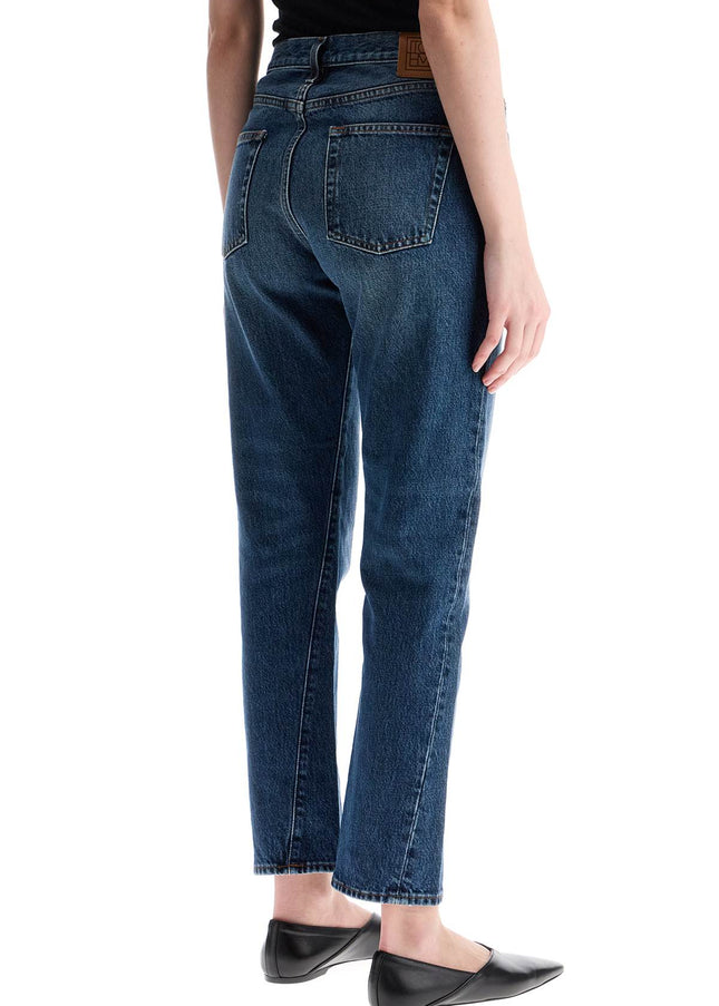 Toteme washed blue organic cotton jeans