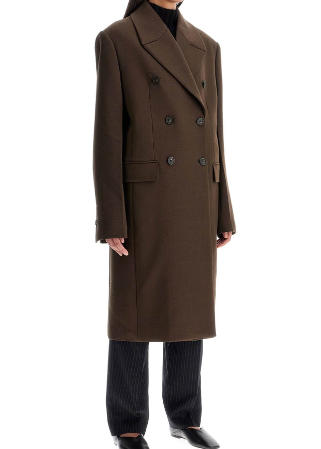 Toteme wide double-breasted coat