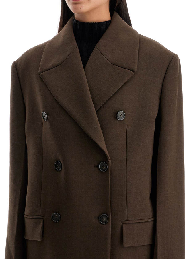 Toteme wide double-breasted coat