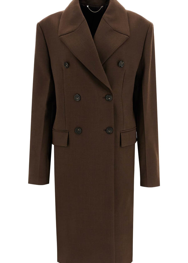 Toteme wide double-breasted coat