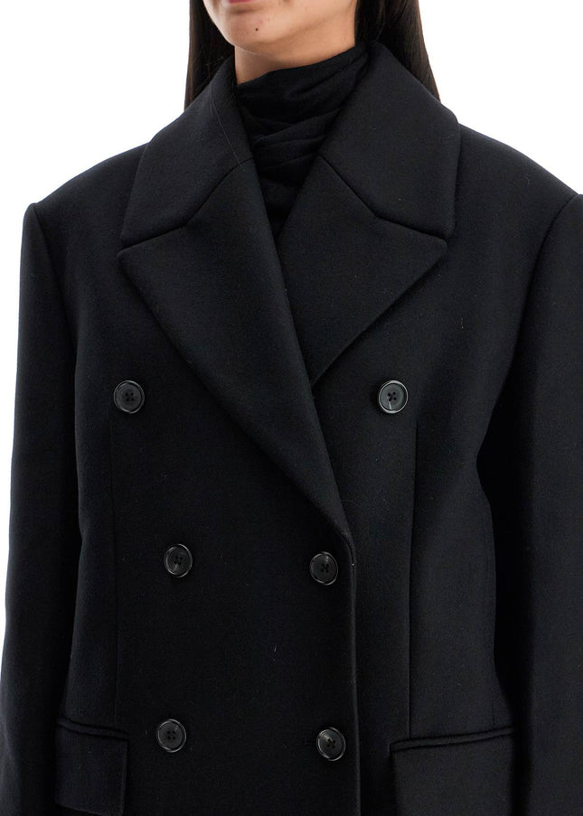 Toteme wide double-breasted coat