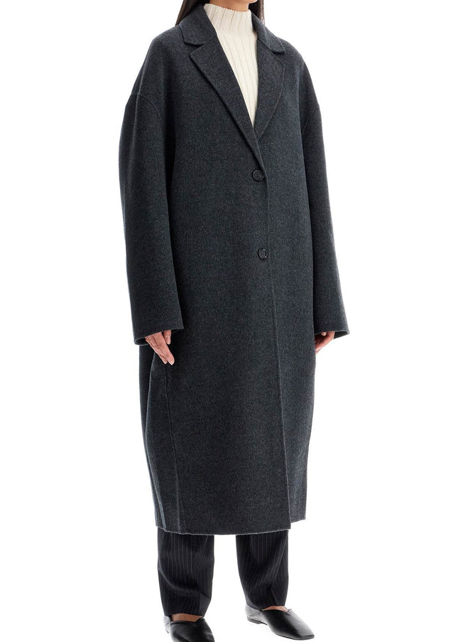 Toteme wool blend cocoon coat with