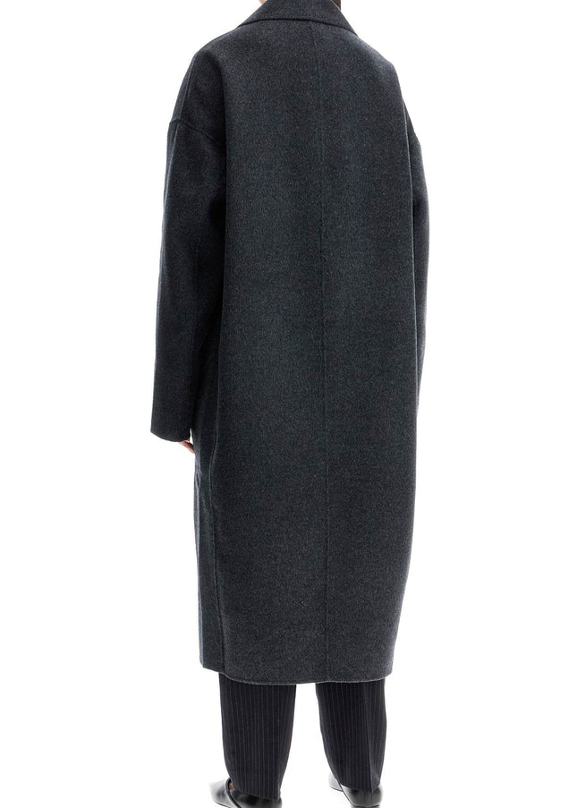 Toteme wool blend cocoon coat with