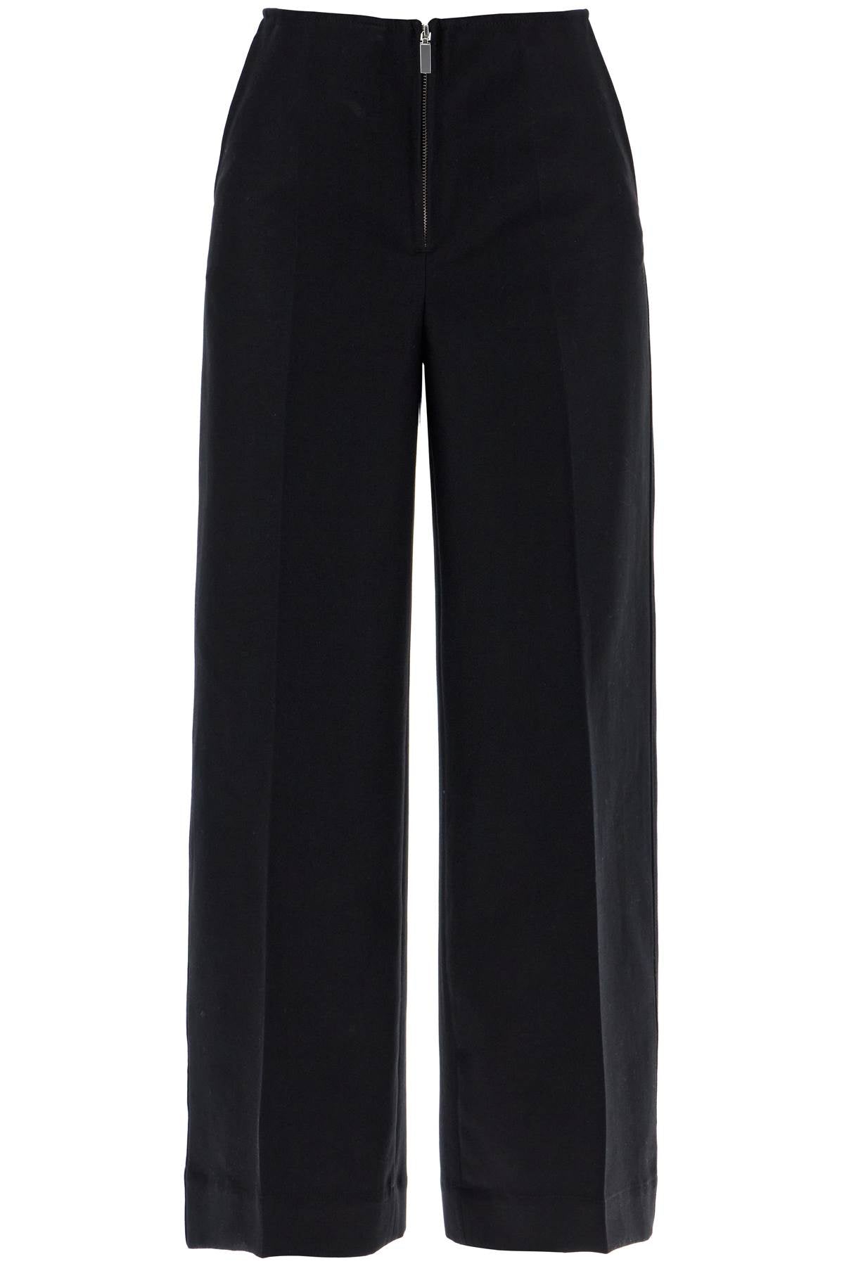 Toteme zip-front wide trousers