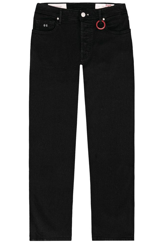 Tramarossa Black Cotton Jeans & Pant