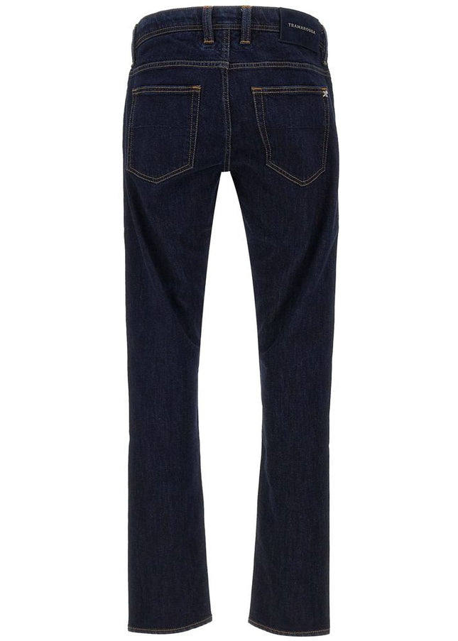 Tramarossa Blue Cotton Jeans & Pant