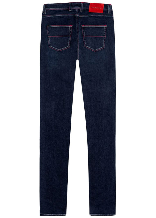 Tramarossa Blue Cotton Jeans & Pant