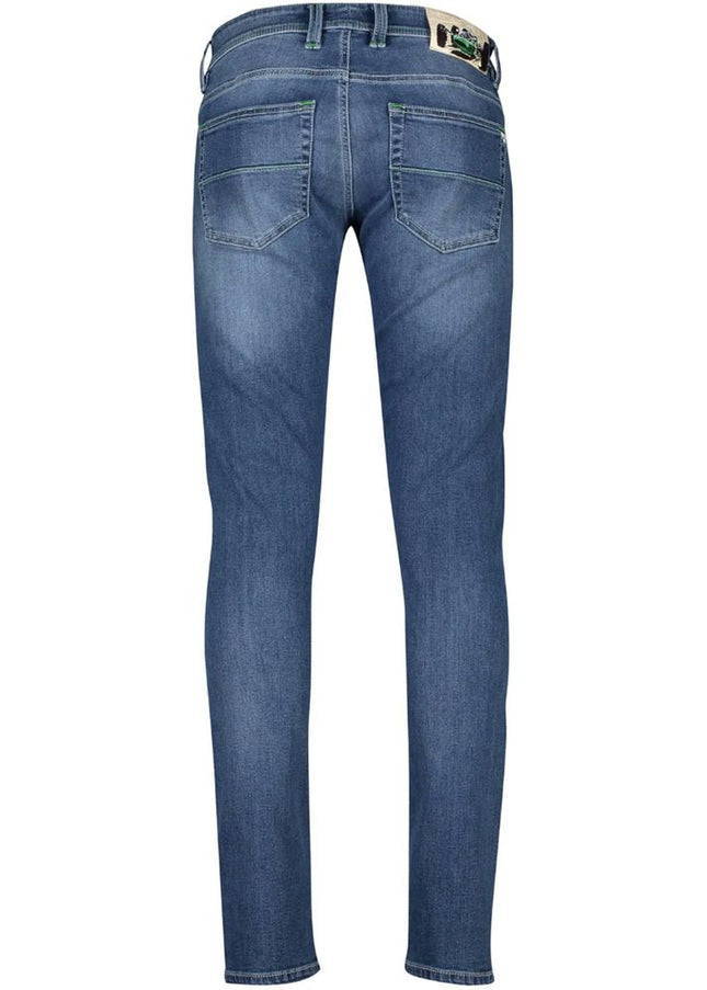 Tramarossa Blue Cotton Jeans & Pant